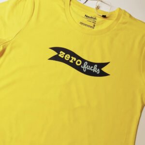 Zero Fucks øko t-shirt