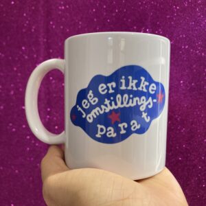 Jeg er ikke omstillingsparat kop