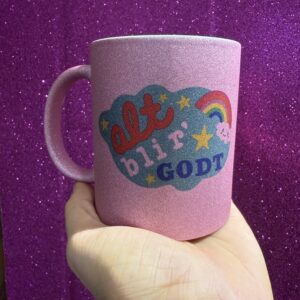 Alt bli’r godt pink glim kop