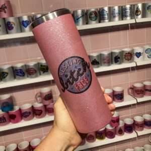 Resting bface pink termokop