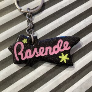 Rasende stjerneskud nøglering