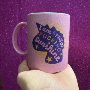 I am a ray of fucking sunshine pink kop