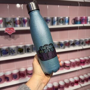 Tag lige en dyb enhjørning blå termoflaske