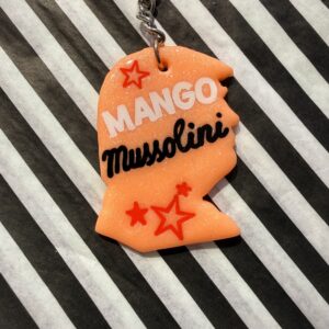 Mango Mussolini nøglering
