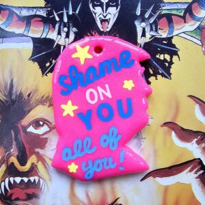 Shame on you nøglering