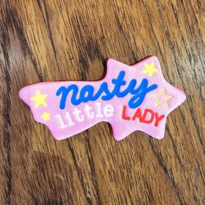 Nasty little lady broche