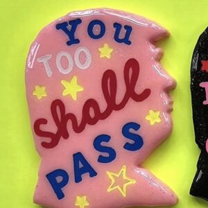 You too shall pass broche