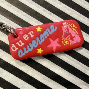 Du er awesome aflang nøglering