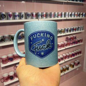 Fucking fuck blå kop