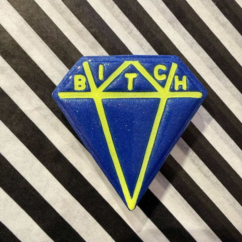 Bitch diamant broche