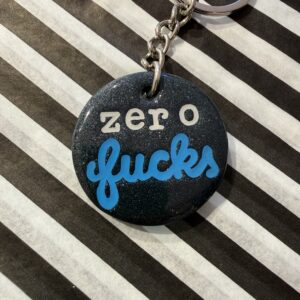 Zero fucks sort nøglering