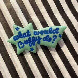 What would Buffy do stjerneskud broche